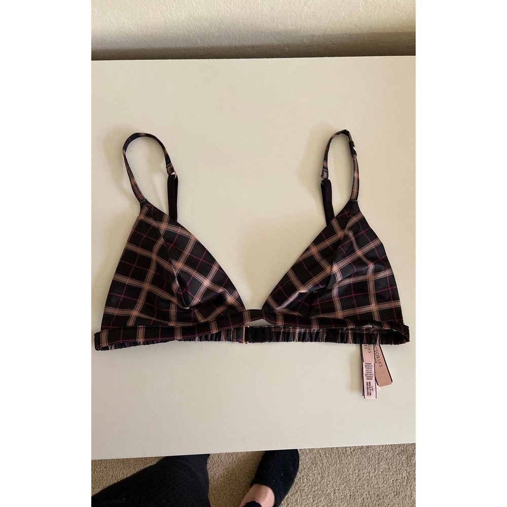 Victoria's Secret Satin Bra L NWT